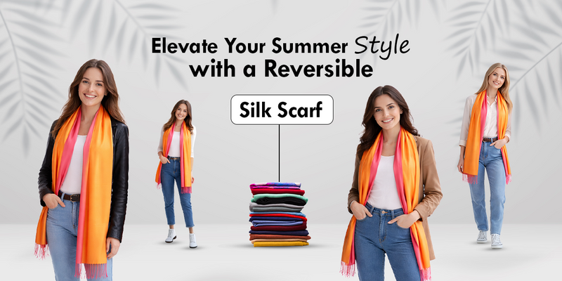 Elevate Your Summer Style with a Reversible Silk Scarf in Luxembourg