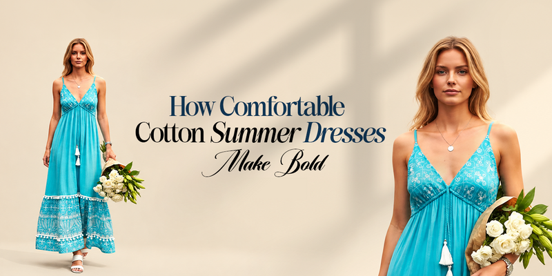 How Comfortable Cotton Summer Dresses Make Bold Prints Easier to Wear