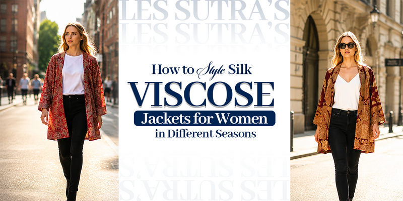 How to Style Silk Viscose Jackets for Women in Different Seasons