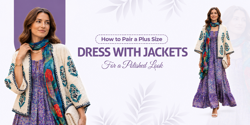 How to Pair a Plus Size Dress with Jackets for a Polished Look