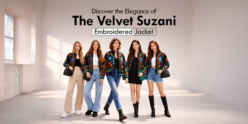 Velvet Embroidered Jacket Women: & Timeless Versatile Style