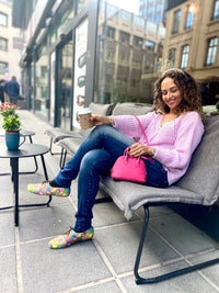 Mauve Pink Cardigan
