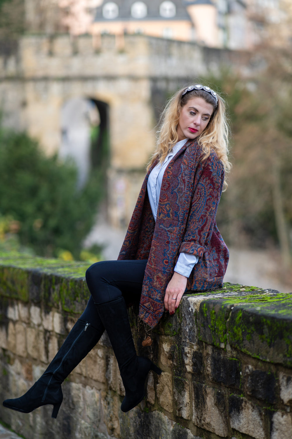 Heritage Wool Cape Style Jacket