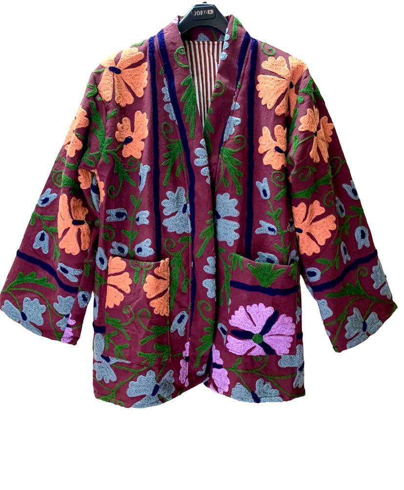 Veste brodée Suzani