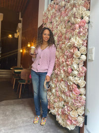 Mauve Pink Cardigan