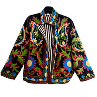 Velvet Emroidered Jacket