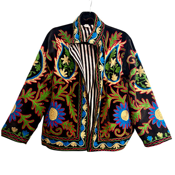 Velvet Emroidered Jacket