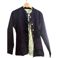 Veste réversible en velours côtelé