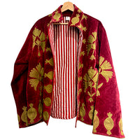 Velvet Emroidered Jacket