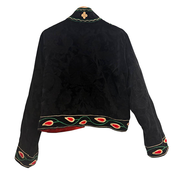 Velvet Embroidered Jacket
