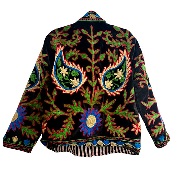 Velvet Emroidered Jacket