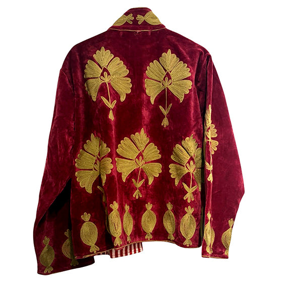 Velvet Emroidered Jacket