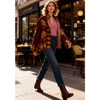 Velvet Emroidered Jacket