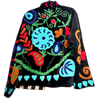 Velvet Embroidered Jacket