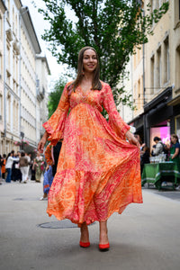 Silk-Viscose dress