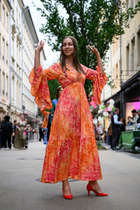 Silk-Viscose dress