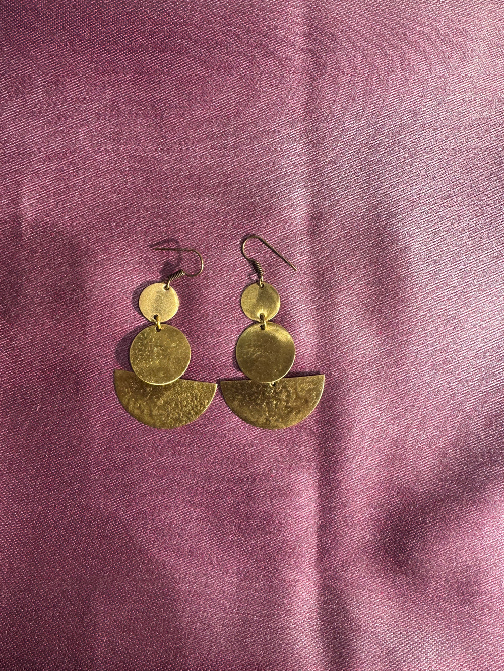 Gold-Tone Drop Earrings