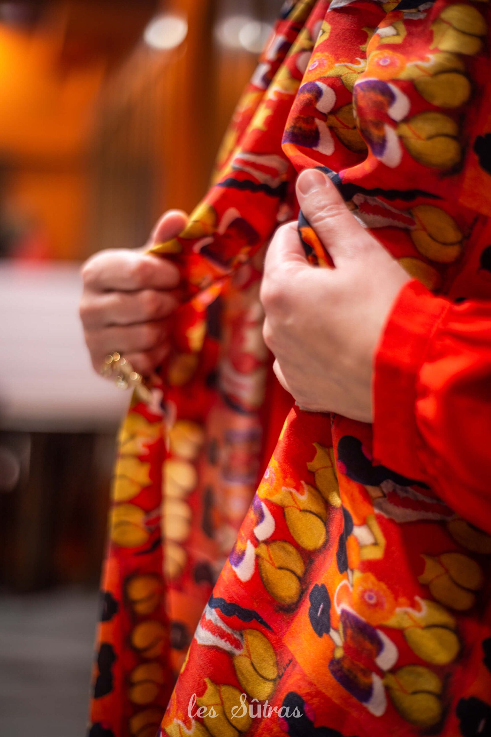 Les Sûtras Sakanana Silk Scarf - Bon Baisers de Kyoto