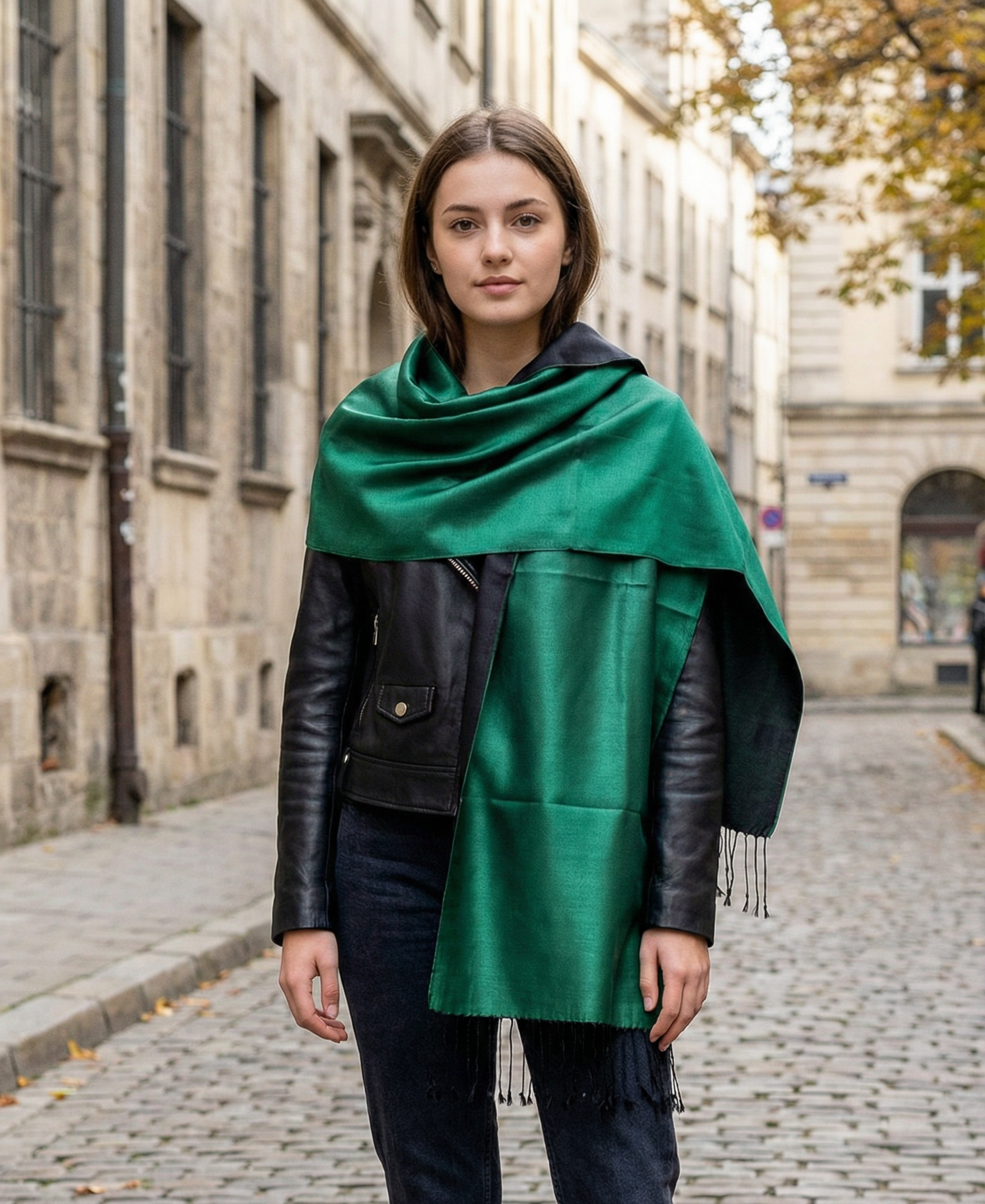 Silk Reversible Scarf