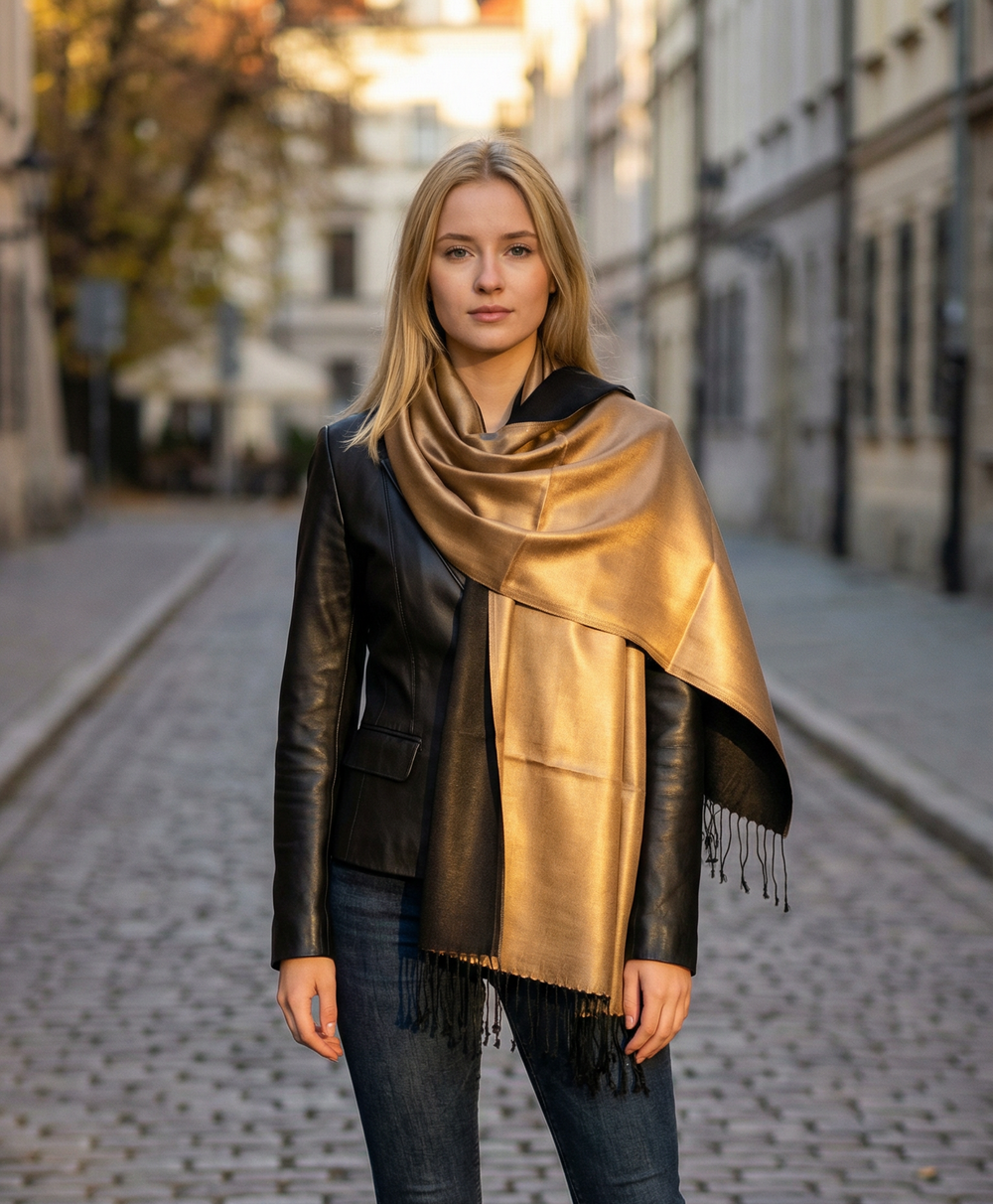 Silk Reversible Scarf