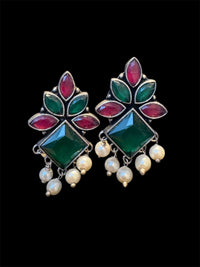 Multi-Coloured Stud Earrings