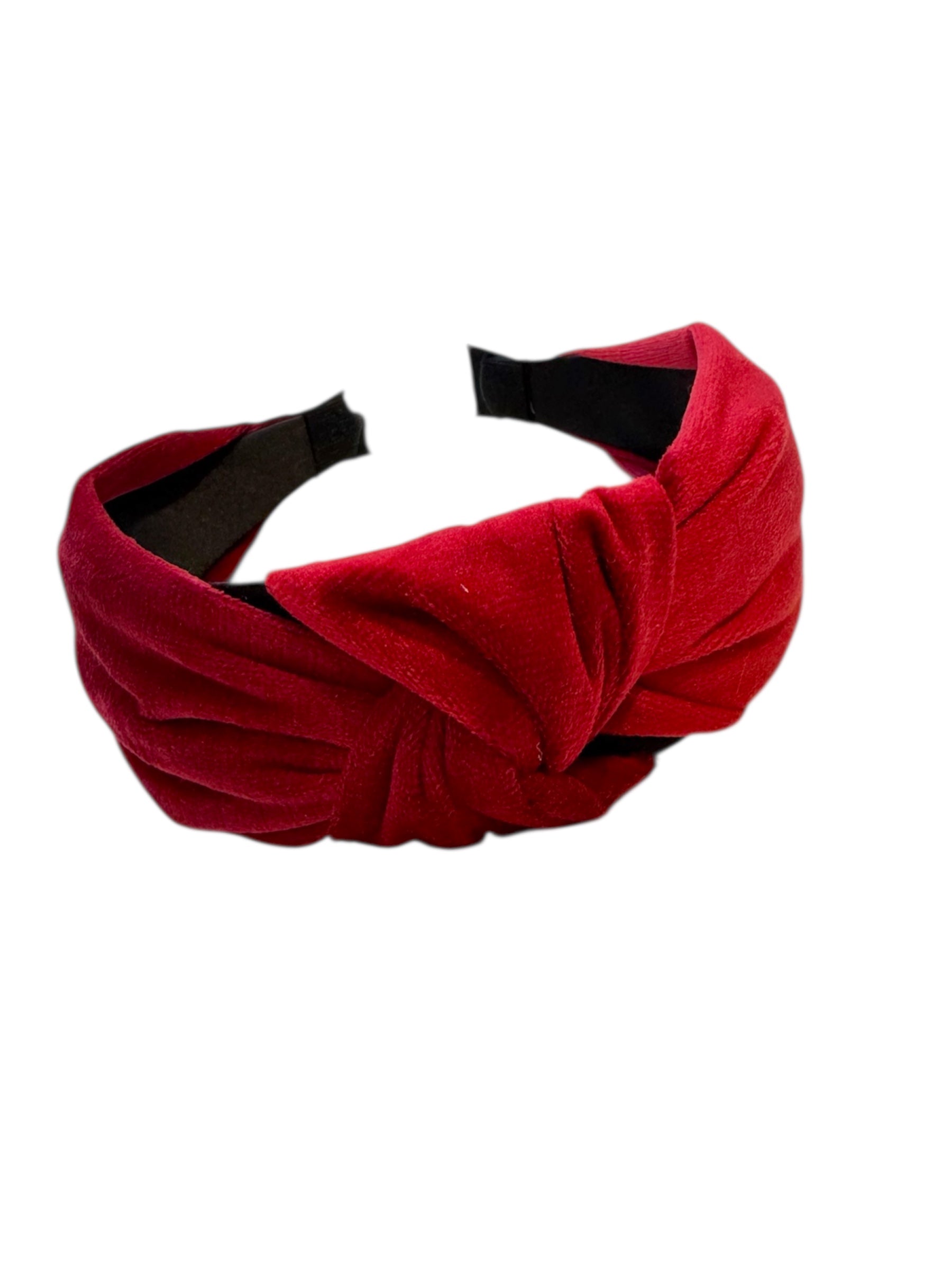 Red Twisted Knot Headband