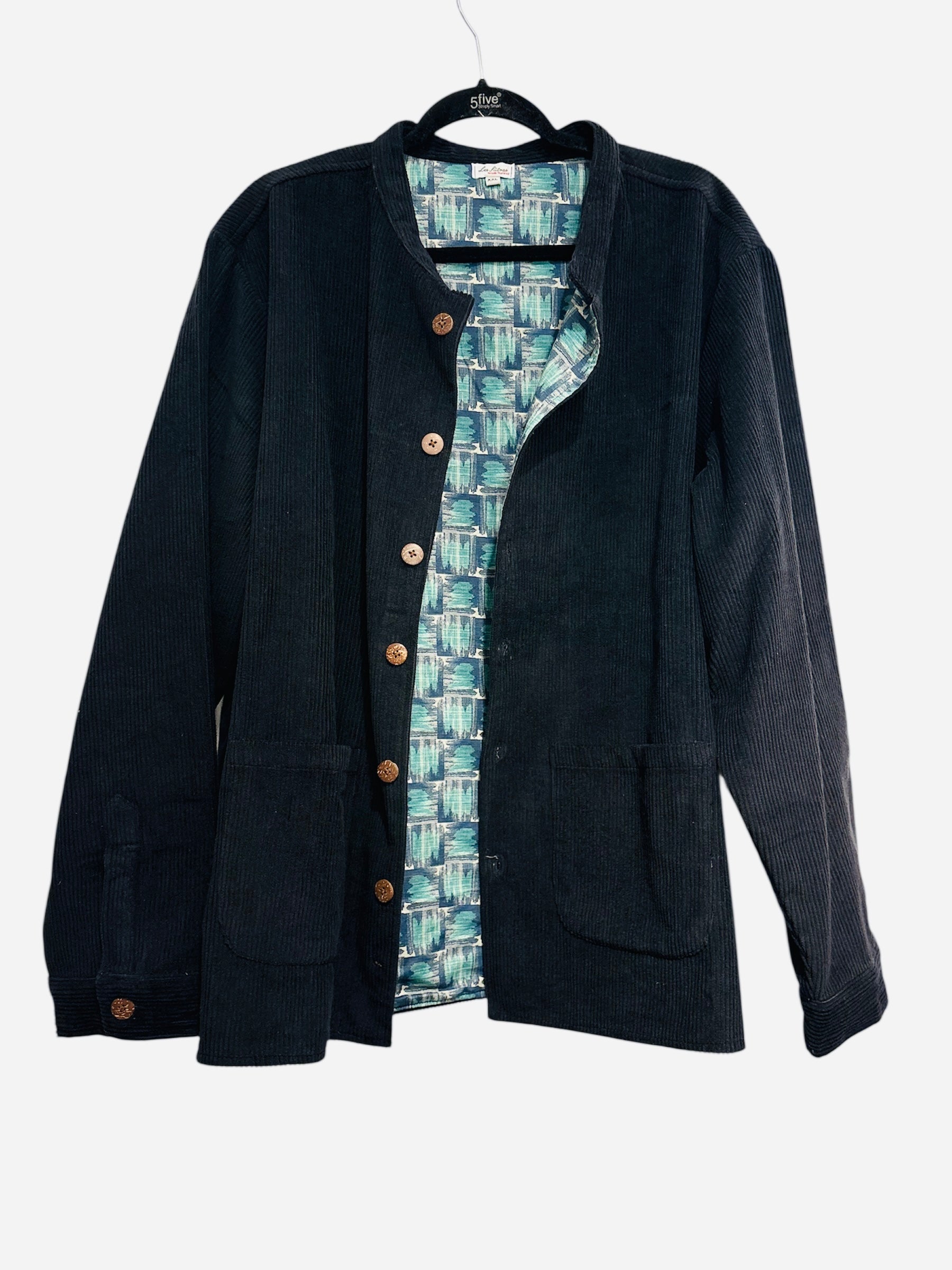 Corduroy Jacket for Men Charcoal Grey