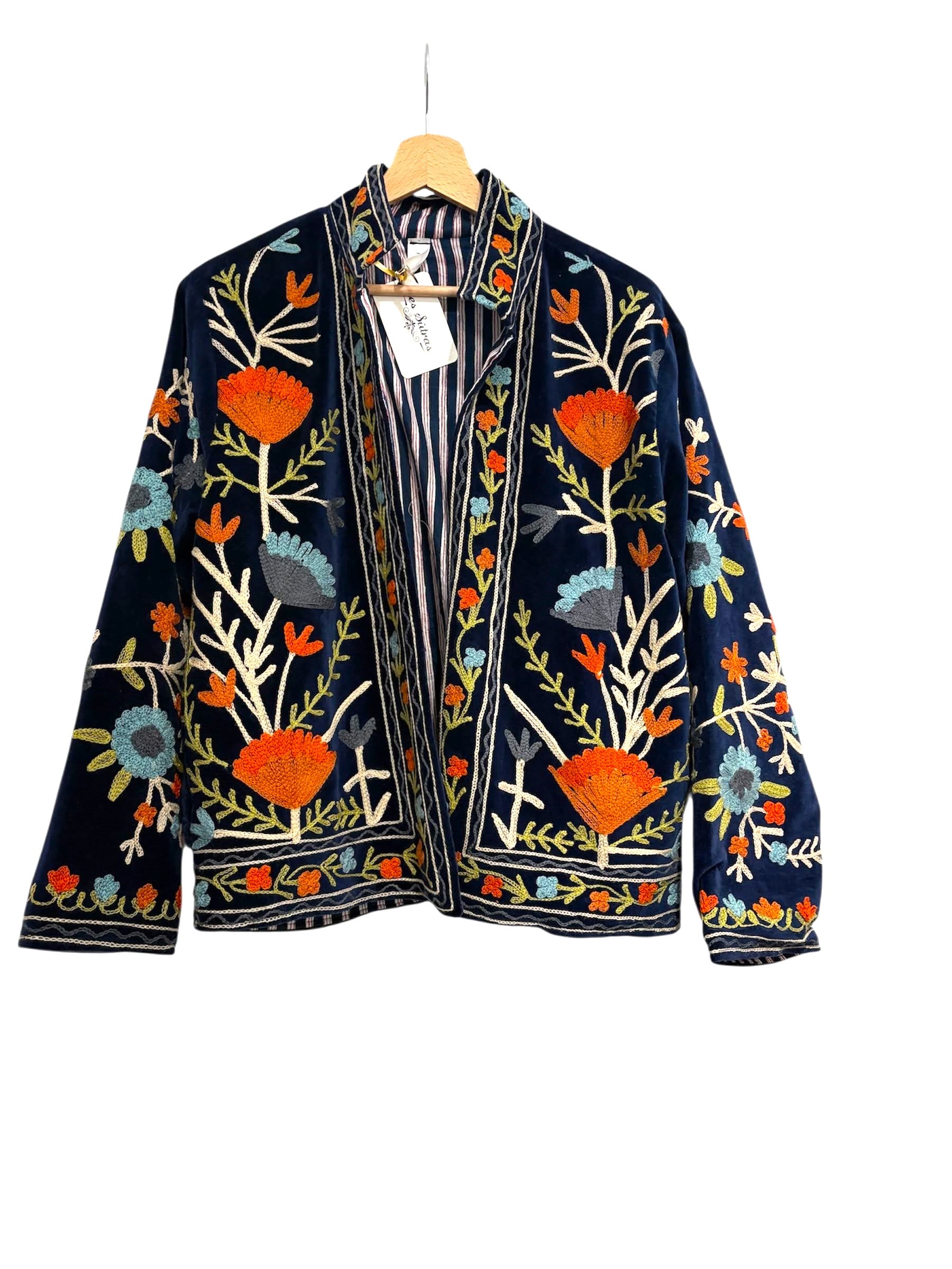 Velvet Embroidered Jacket