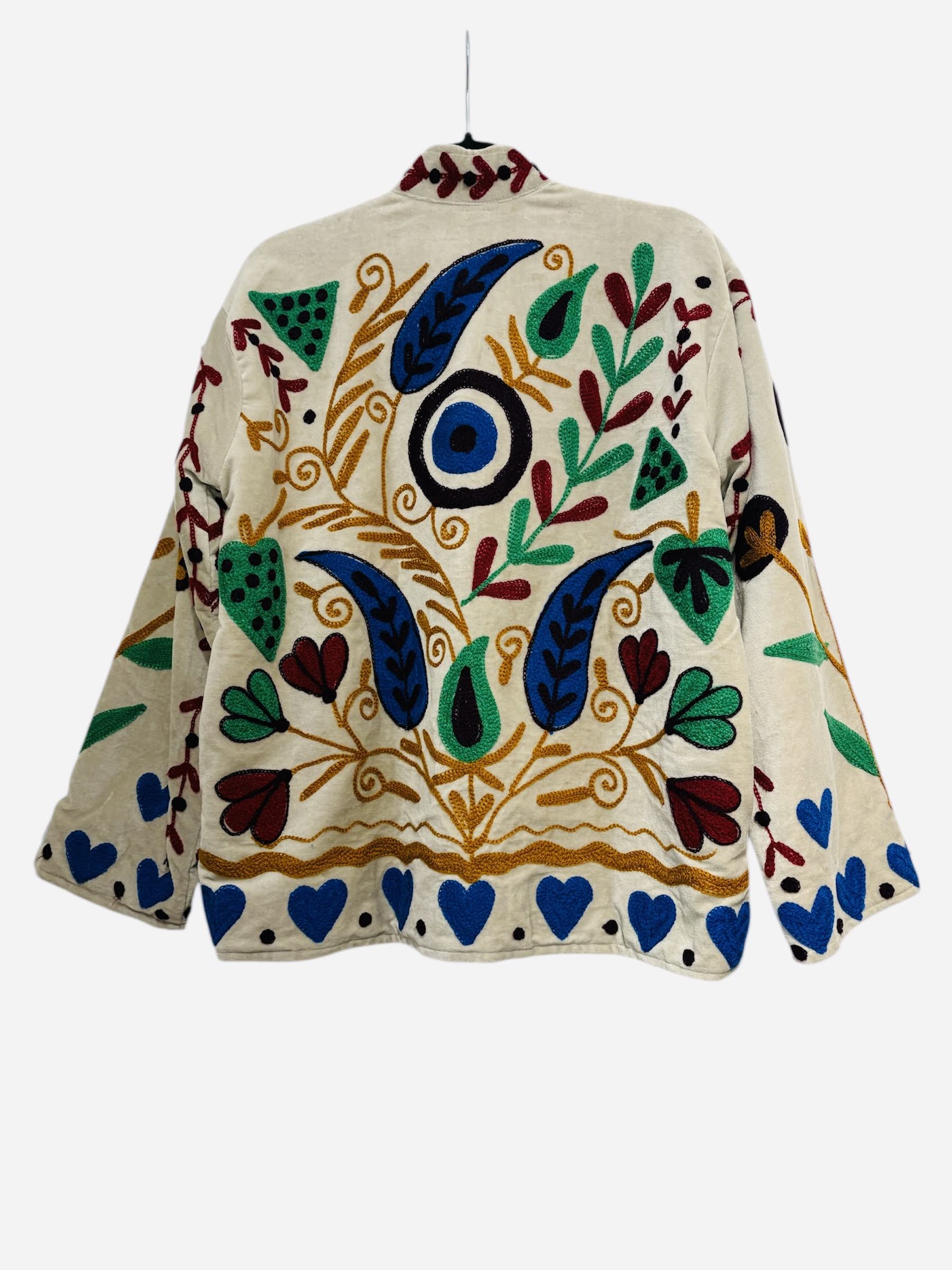 Velvet Embroidered Jacket