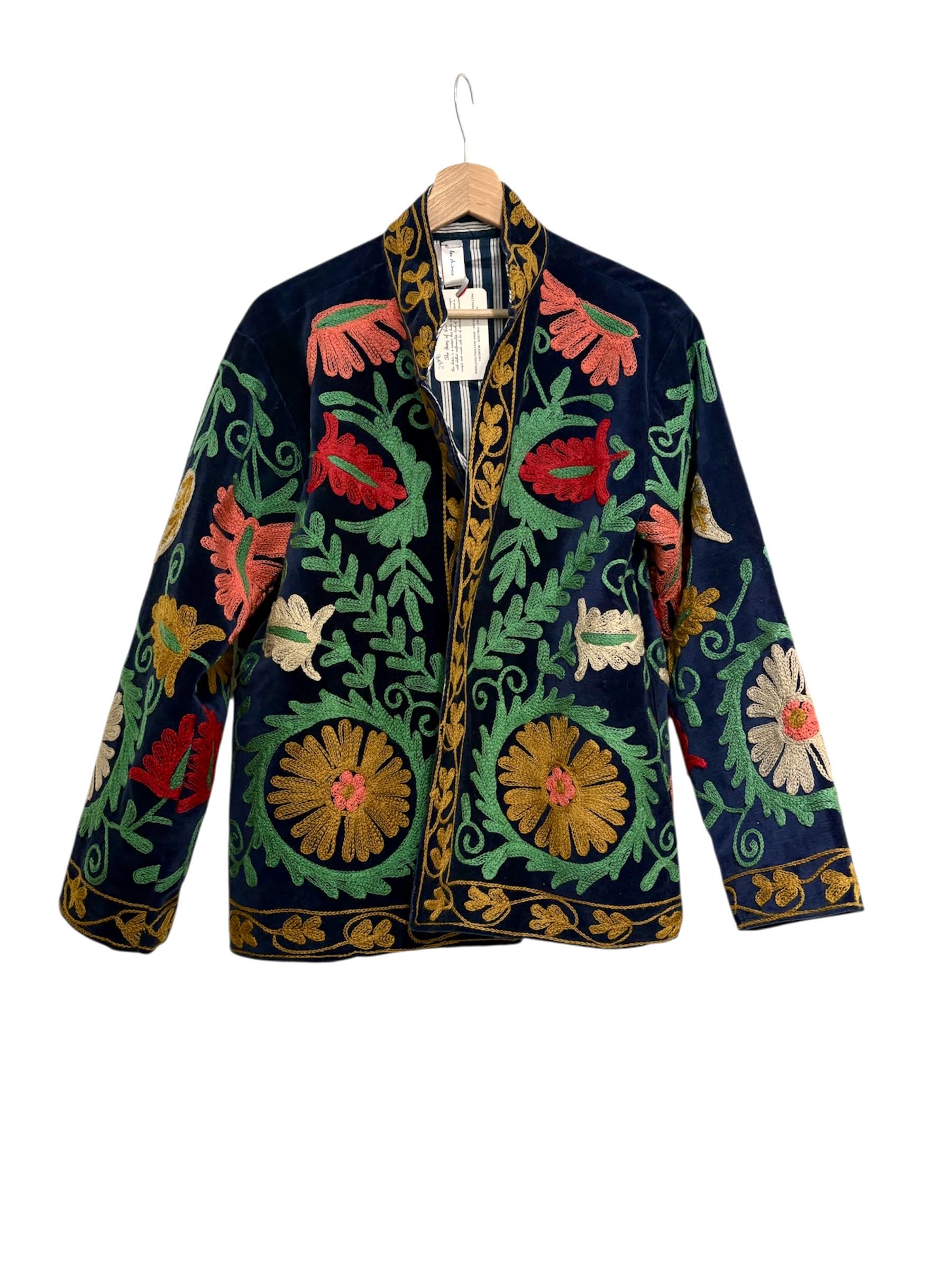 Velvet Embroidered Jacket