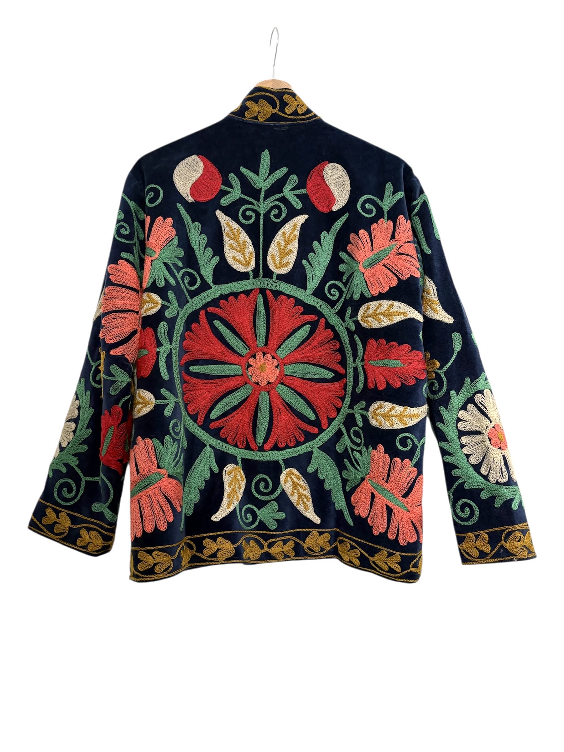 Velvet Embroidered Jacket