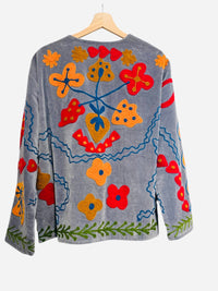 Velvet Embroidered Jacket