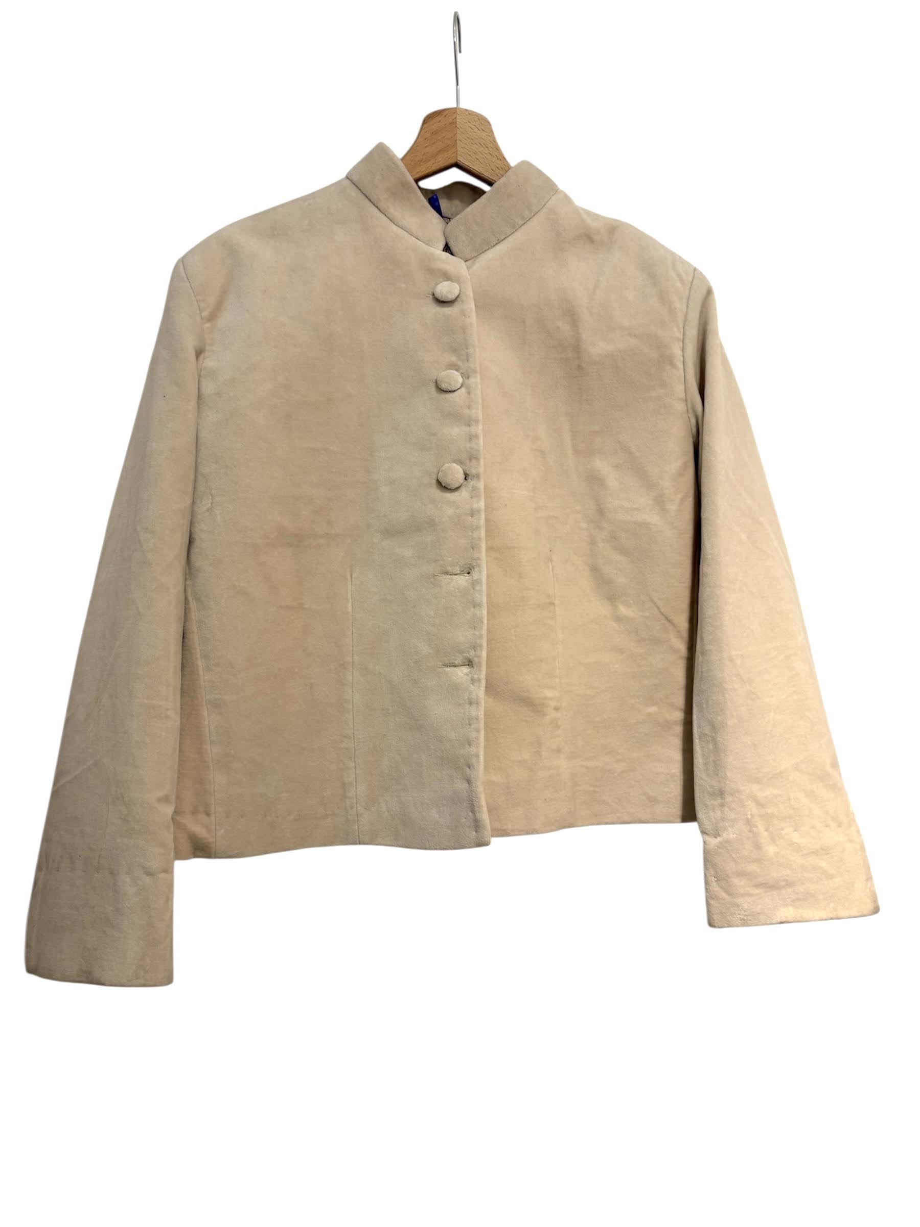 Velvet Unicolor Jacket