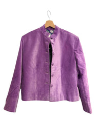 Velvet Unicolor Jacket