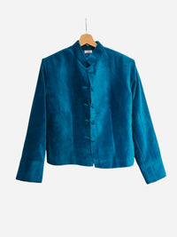 Velvet Unicolor Jacket