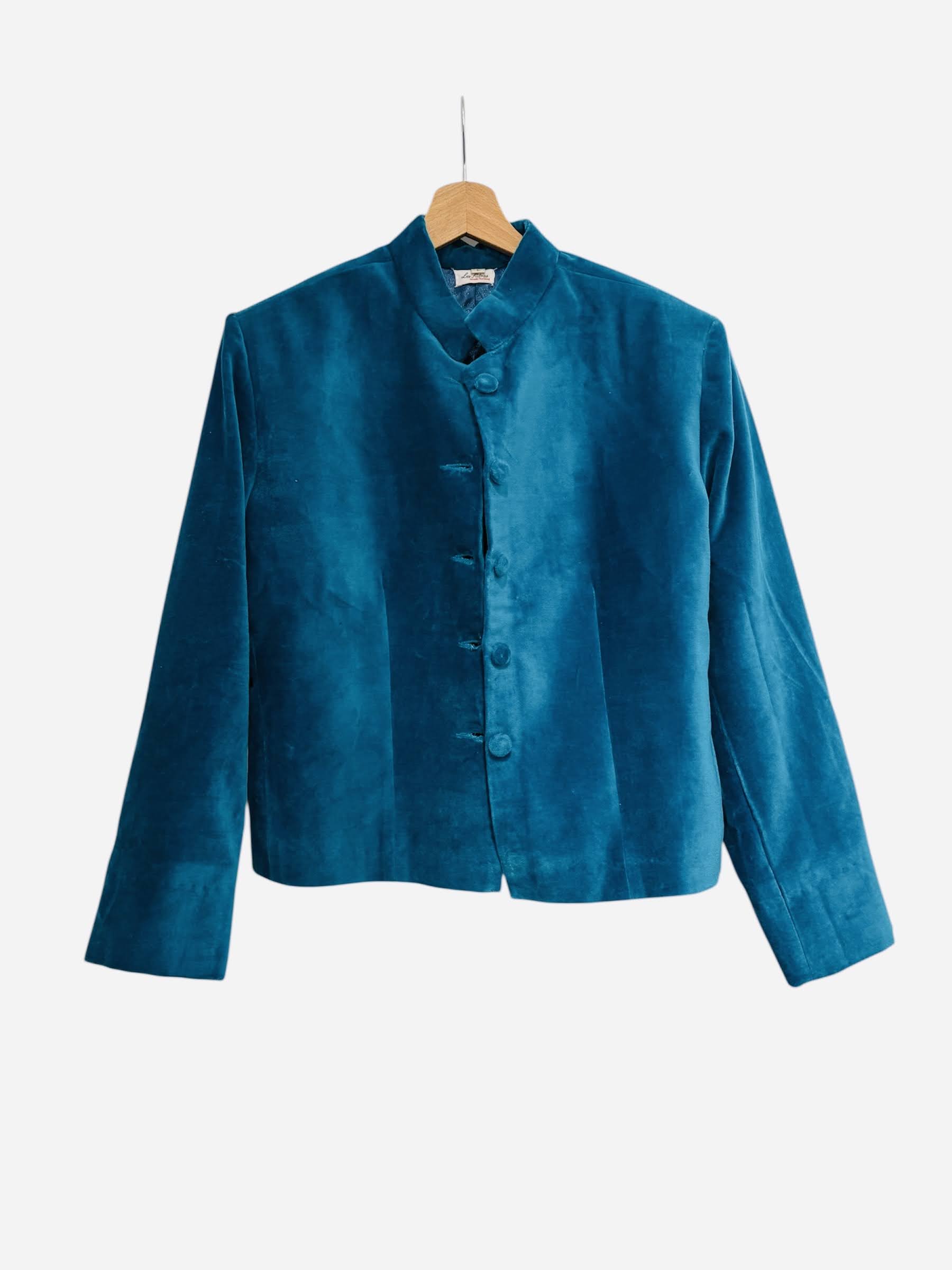 Velvet Unicolor Jacket