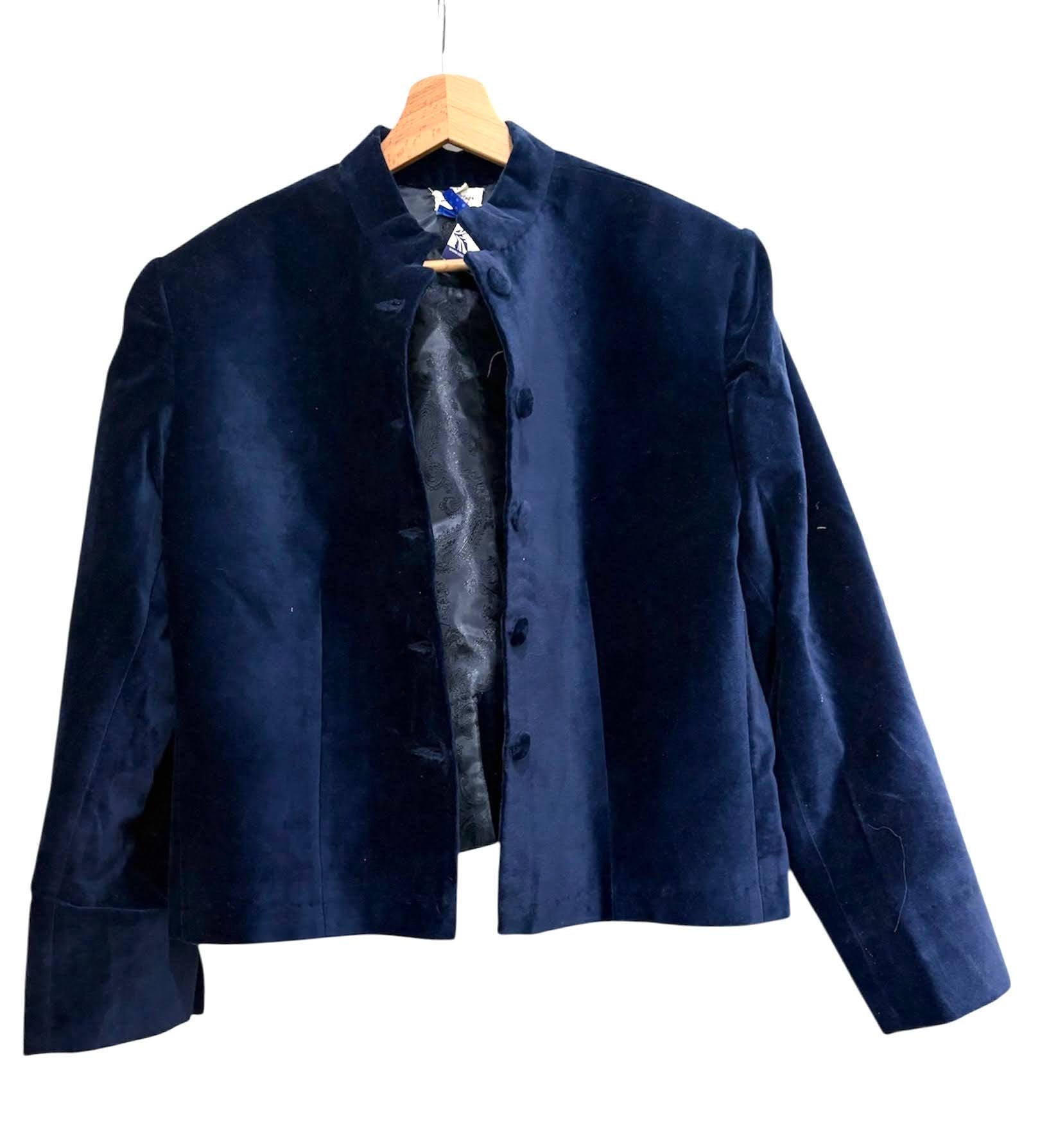 Velvet Unicolor Jacket