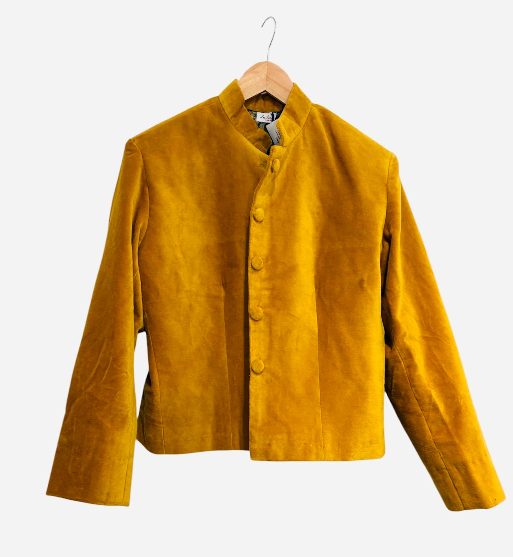 Velvet Unicolor Jacket