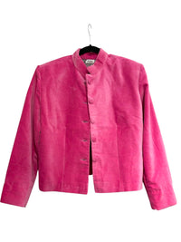 Velvet Unicolor Jacket