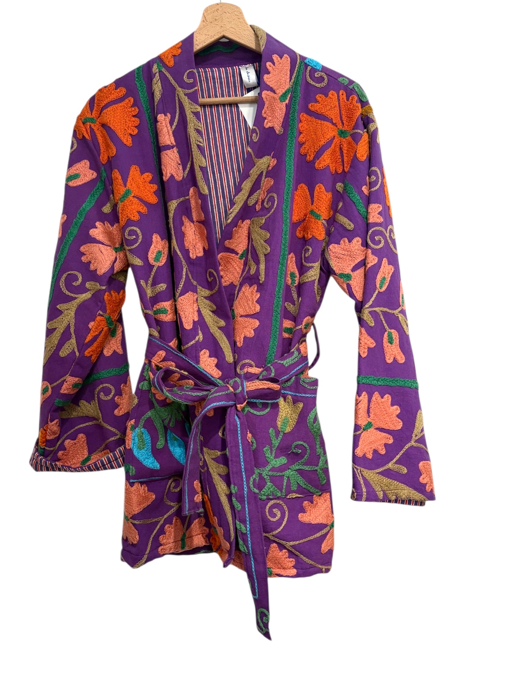 Cotton Embroidered Suzani Jacket