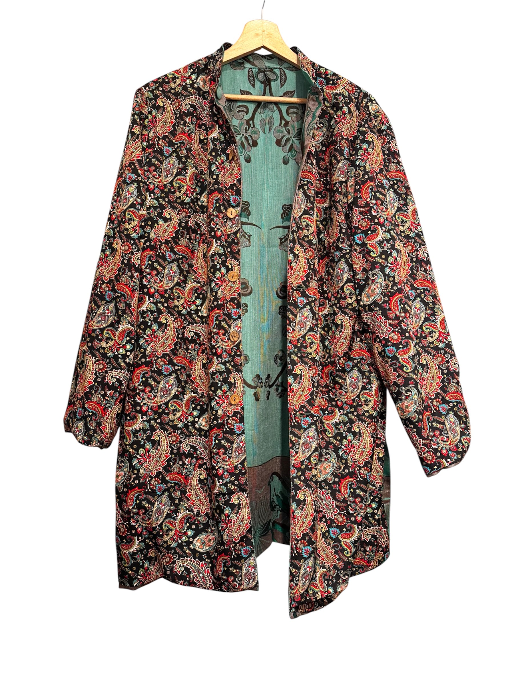 Silk Viscose PrintedJacket