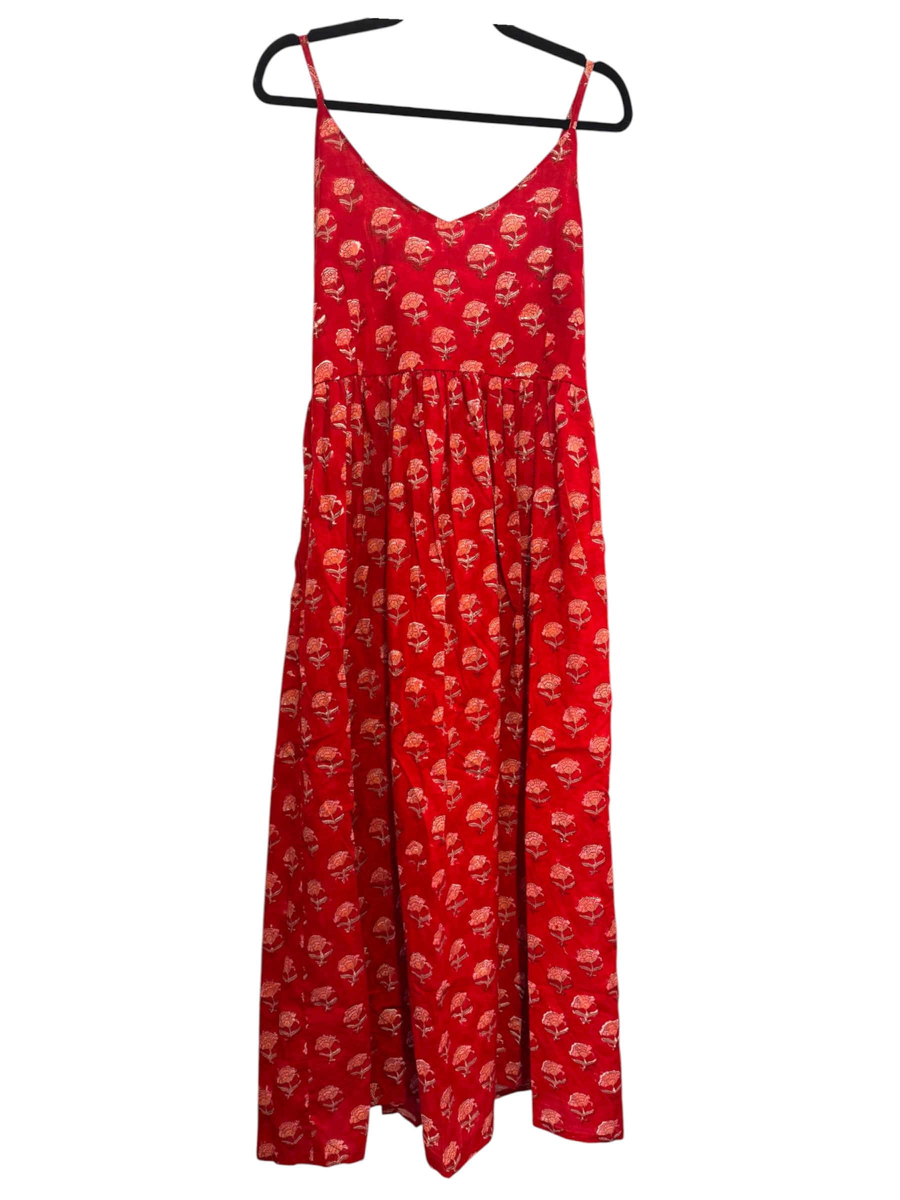 Robe multicolore en soie et viscose