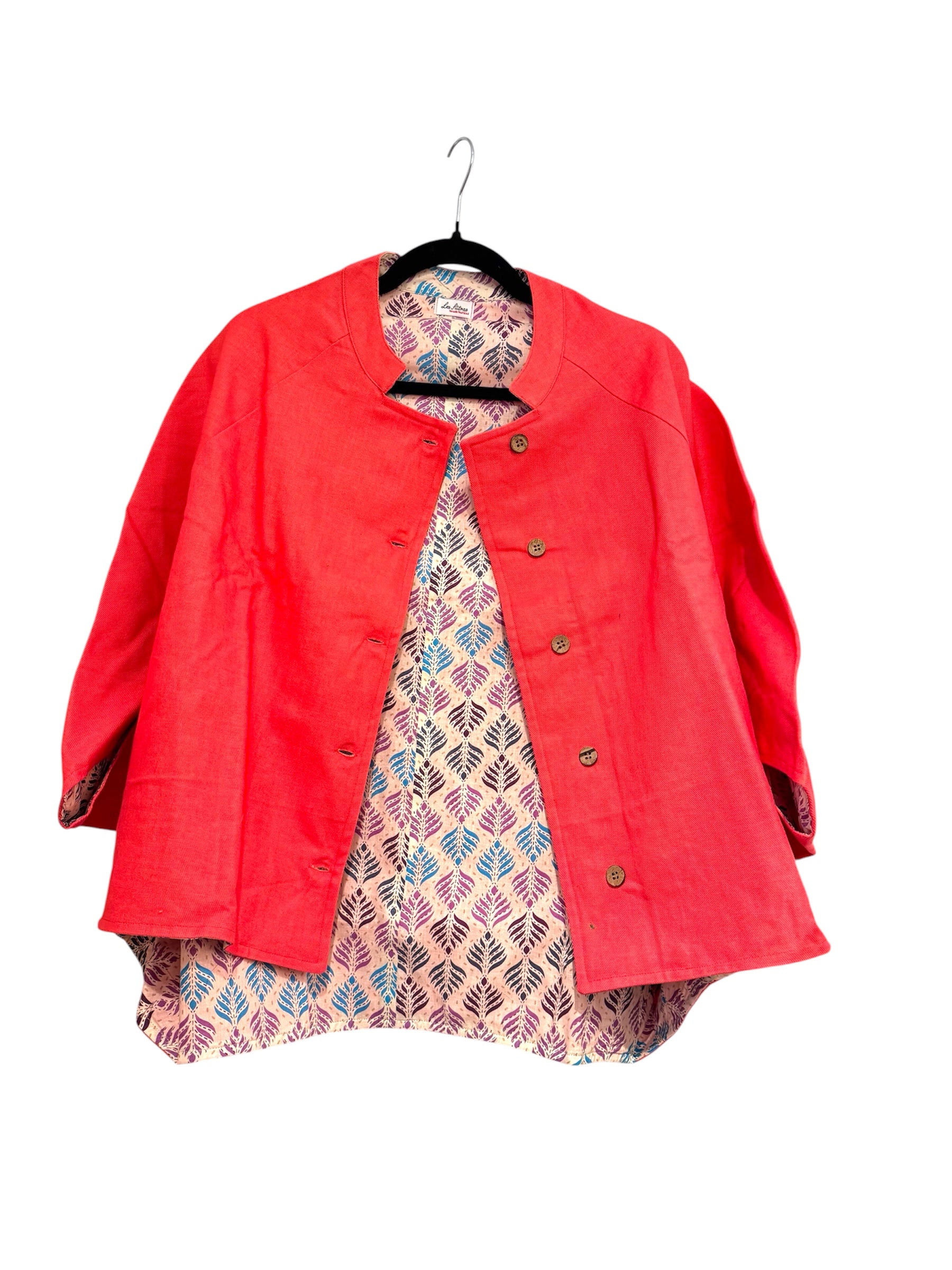 Cotton Reversible Cape For Women