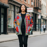 Velvet Embroidered Jacket