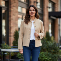 Velvet Unicolor Jacket