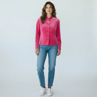 Velvet Unicolor Jacket