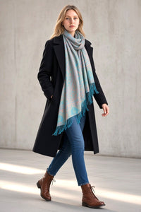 Pashmina Scarf - Blue