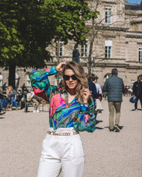 Viscose Satin Blouse Lotus