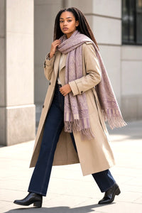 Pashmina Scarf - Light Purple